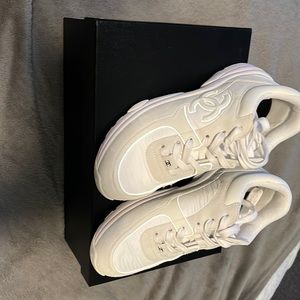 Authentic Chanel sneakers size 37.5